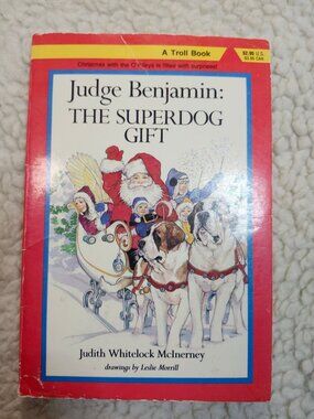 Judge Benjamin The Superdog Gift Judith Whitelock McInerney Paperback 1987